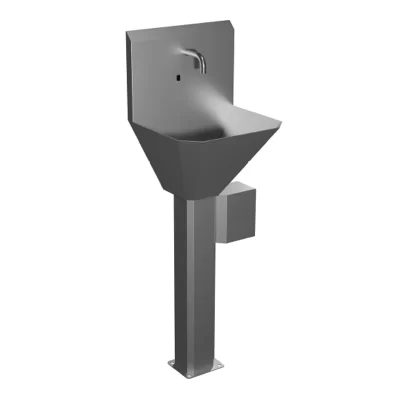 Lava Mãos de Coluna com Sensor