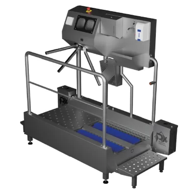 Lava Solas com Torniquete e Sistema de Desinfeção Completo