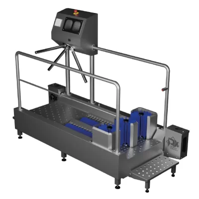 Lava Solas e Canos com Torniquete e Sistema de Desinfeção