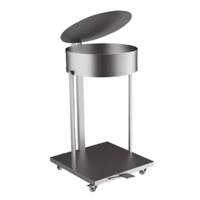 Suporte de Sacos de Lixo com Rodas